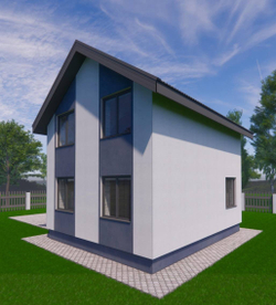 Проект Дома 80 кв. м К-92