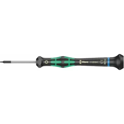 Шестигранная отвертка для электронщиков Kraftform Micro HEX 2,0х60 мм WERA 05118068001