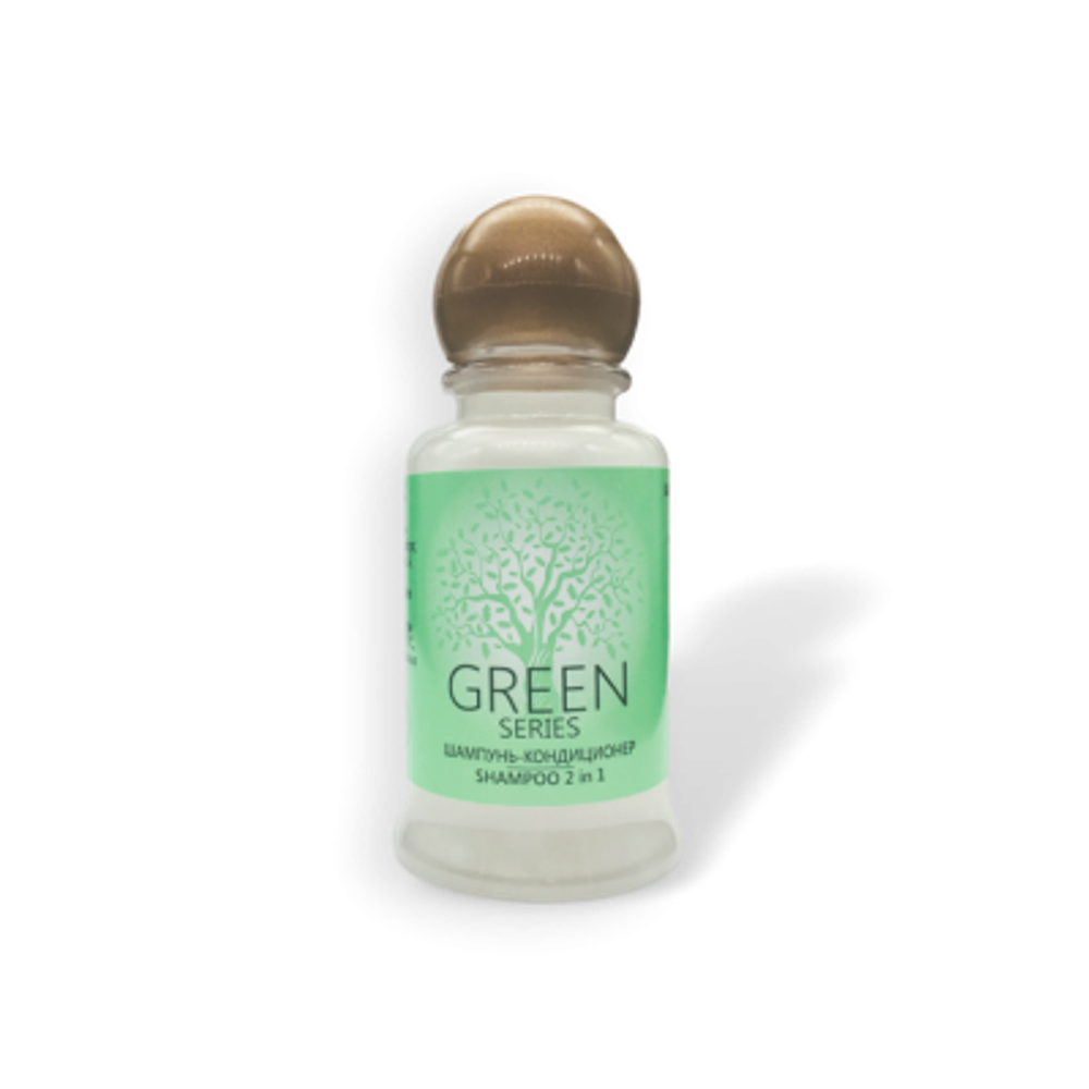 Шампунь-Кондиционер "Green Line" 30мл. в пластик бутылочке/200шт