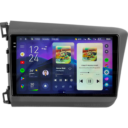 Teyes CC4 Pro 9" для Honda Civic 9 2011-2015