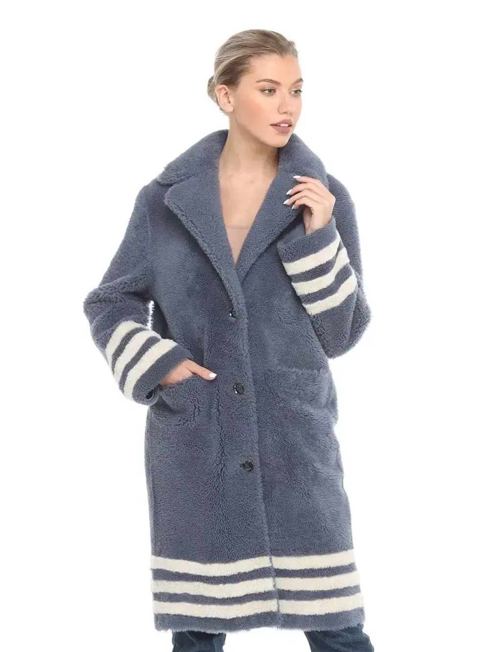 Шуба женская натуральная овчина Турция