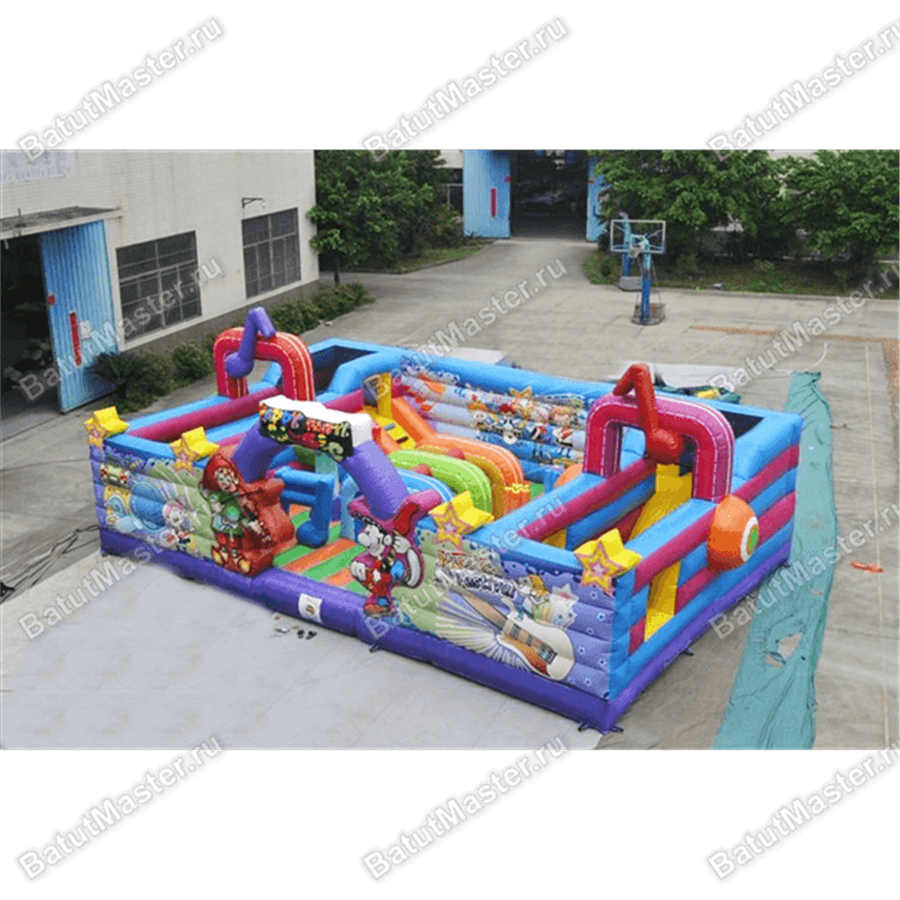 Надувной батут "Музыка"