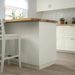 Декоративная панель - FÖRBÄTTRA / FОRBАTTRA IKEA/ ФОРБЭТТРА ИКЕА,  240х62 см, кремовый