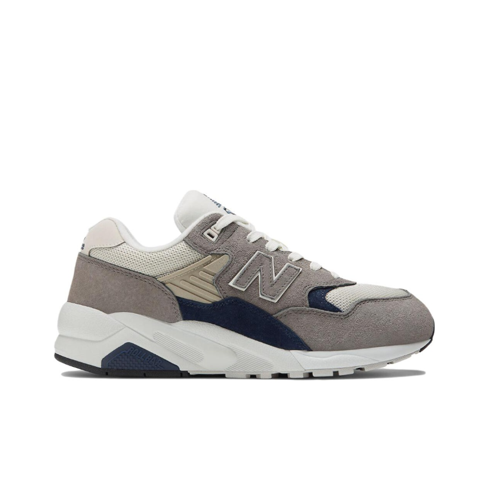 New Balance 580 White Silver Metallic MT580EC2