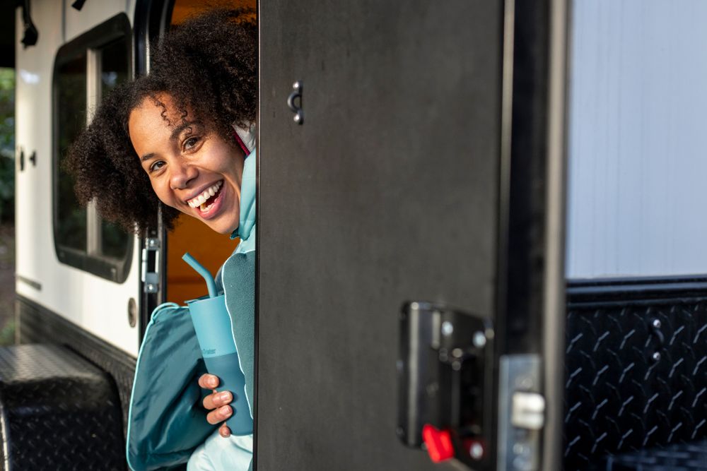 Термостакан Klean Kanteen Rise Tumbler 26oz Straw Lid (770 мл) Brittany Blue