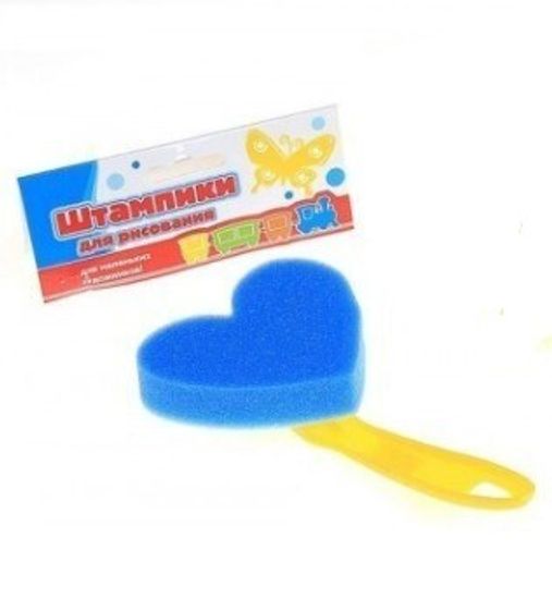 Штамп для красок "Сердце"