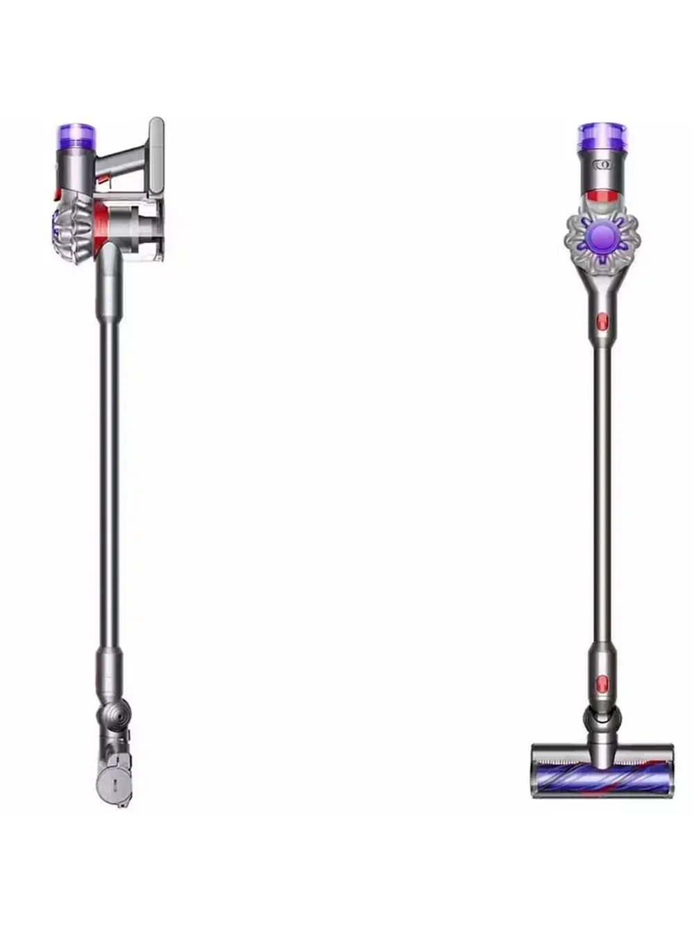 Пылесос ручной Dyson V8 Advanced Silver Nickel