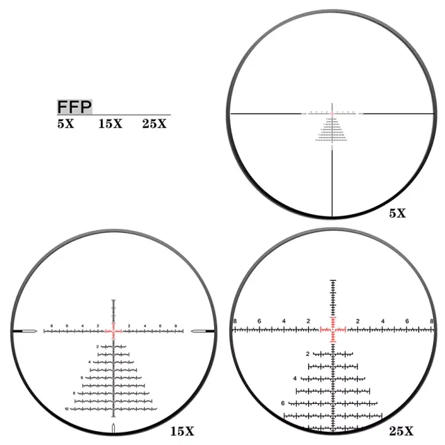 Прицел ED-PRS 5-25x56SFIR, Discovery Optics