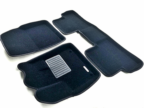 Коврики салона для PEUGEOT 3008 (2016-) Euromat 3D Business черные. Арт. EMC3D-003907