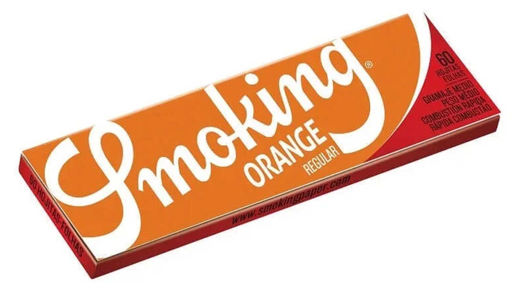 Бумага для сигарет "Smoking" Orange 50л
