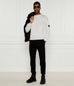 Хлопковый свитер C.P. Company - экрю(17CMKN049A005528A)