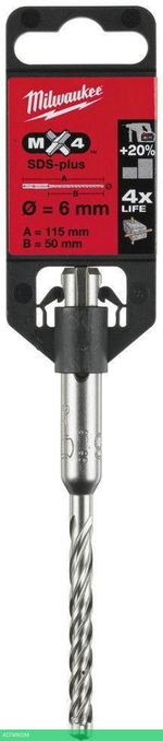 Бур Milwaukee SDS+ MX4 6x115 (4932352011)