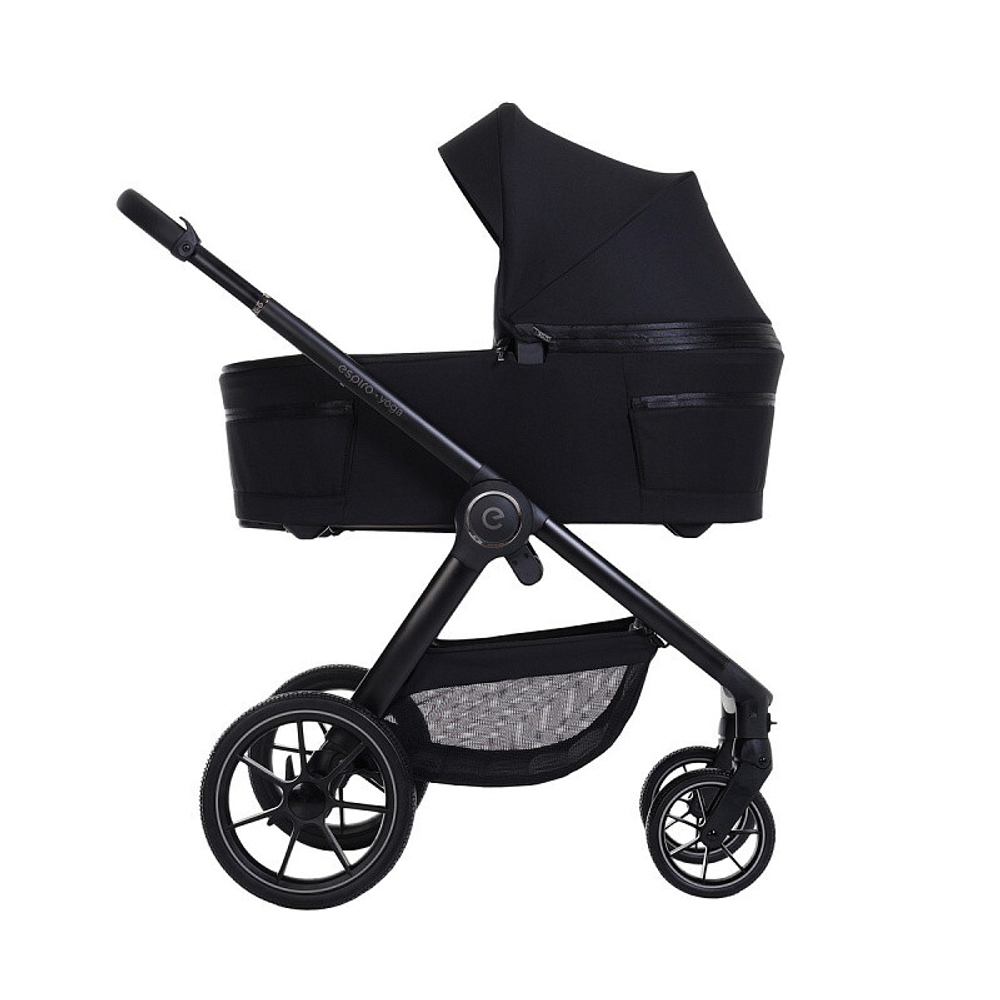 Детская коляска 3 в 1 Espiro Yoga 2025 и автокресло Pi Graphite 111 calm evening voice of nature / Графитовый (Graphite 117)