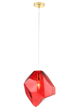 Светильник подвесной Crystal Lux NUESTRO SP1 GOLD/RED