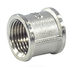 Муфта латунь никель Ду 40 (1 1/2") ВР/ВР SantechSystems