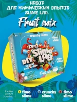 Слайм-фабрика Slime Lab Фимо Фрут микс 3 слайма