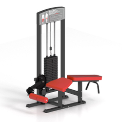 Сгибание ног лежа Черный