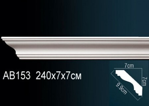 Карниз потолочный гибкий AB153
