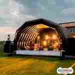 Надувная сцена для концерта «Живая сцена», 10×8×5 м