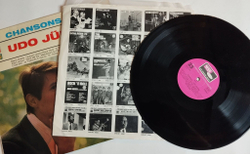 Винтажная виниловая пластинка LP Udo Jurgens Chansons (Germany 1967)