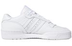 Adidas originals Rivalry Low leather non-slip lightweight low-top sneakers for men and women the same white