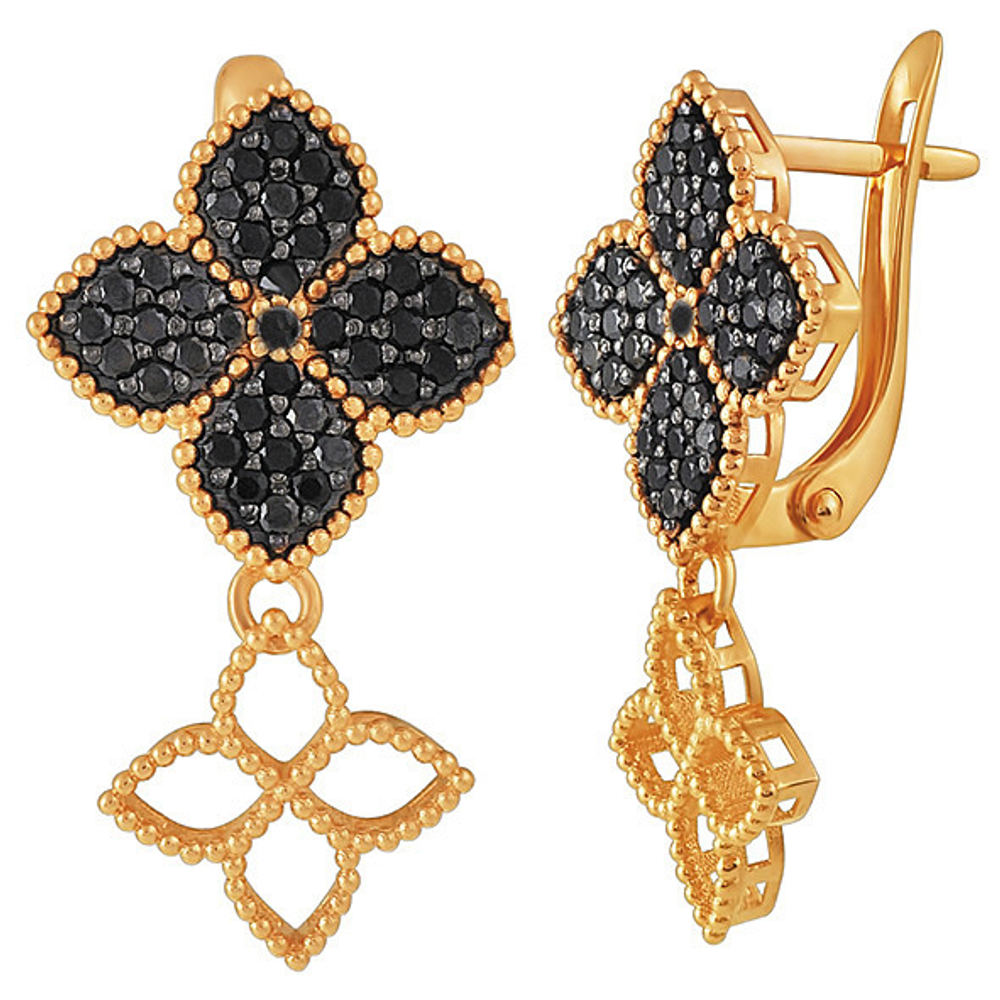 Серьги из золота 585 пробы
