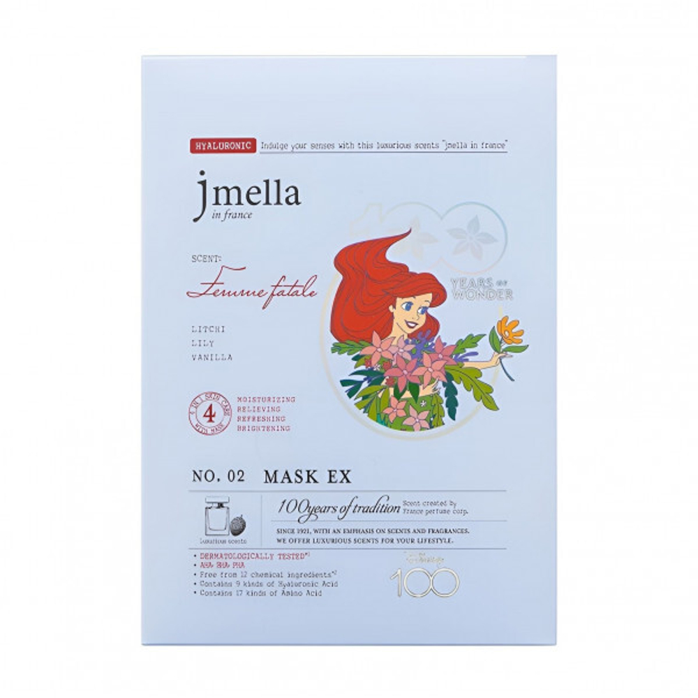 Jmella In France Mask увлажняющая парфюмированная тканевая маска
