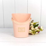 Коробка Ваза для цветов 15.5х12х19 см "Maison des fleurs" (Персиковый)