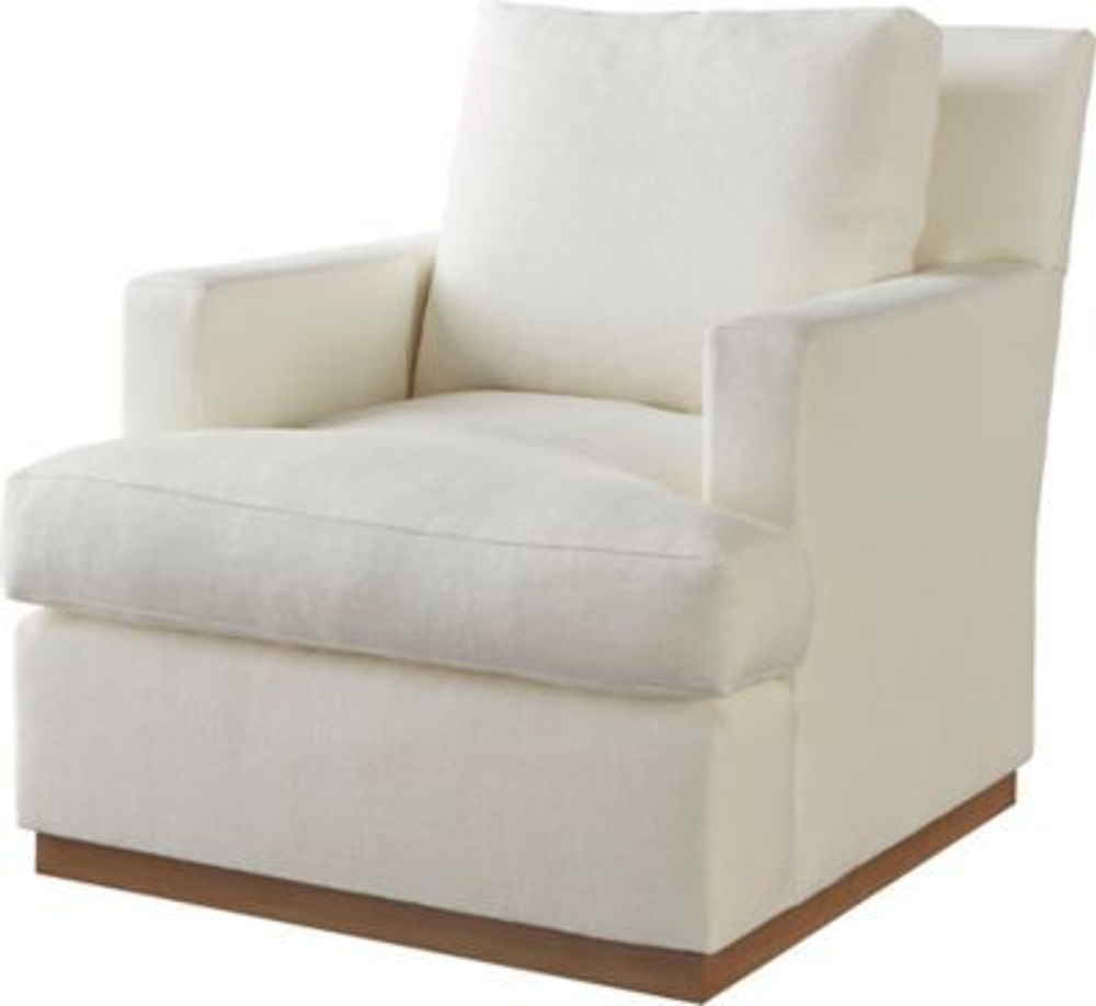 Стул Baker Bespoke Chair with Weltless Track T Arm
