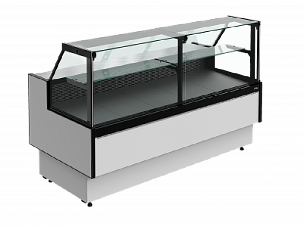 Холодильная витрина Carboma PRAIA 2 GC85 SM 1,8-1 с боковинами
