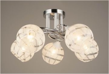 1499/5 CR+WT (2) Люстра