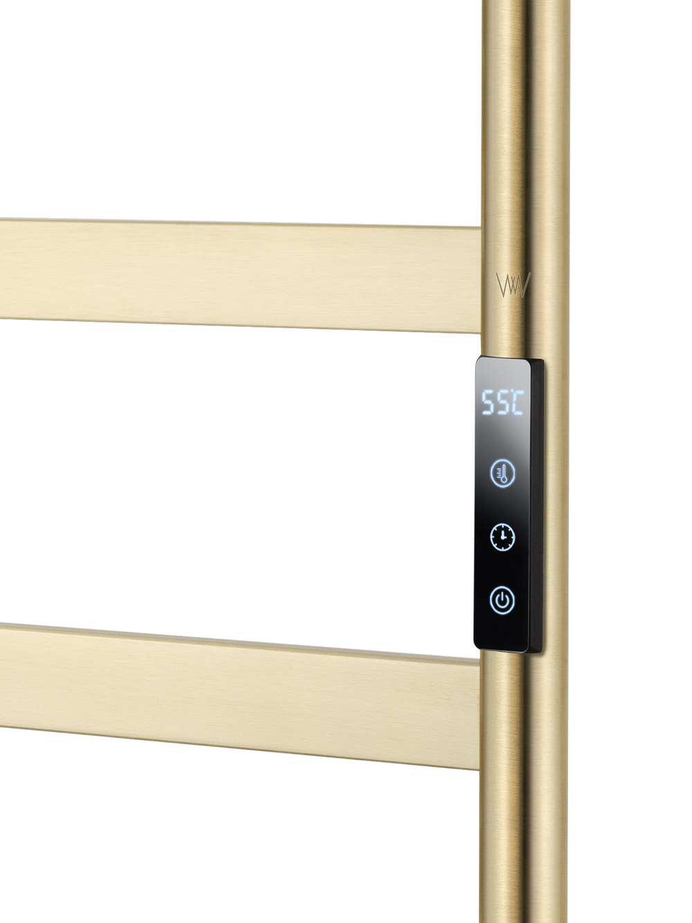 Полотенцесушитель электрический напольный WONZON & WOGHAND BREMEN, Брашированное золото (WW-A207-BG)