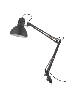 Лампа рабочая TERTIAL IKEA , черный