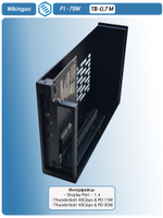 Внешний корпус Wikingoo P1-78W. Thunderbolt 3/4.