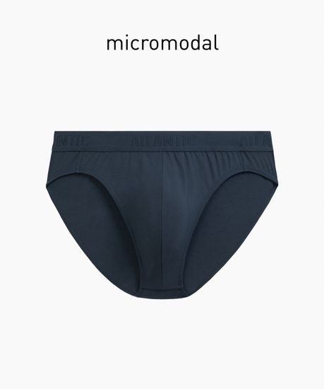 Мужские трусы (1шт) спорт Atlantic MP-1590, микромодал, сине-зеленый