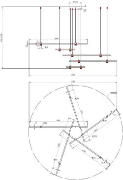 Подвесная люстра Arte Lamp