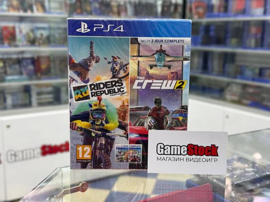PS4 Riders Republic + The Crew 2 (Русские субттиры) CUSA-19394/08609