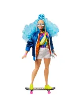 Кукла Барби Экстра с голубыми волосами GRN30