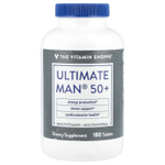 The Vitamin Shoppe, Ultimate Man® 50+, мультивитамины и мультиминералы, 180 таблеток