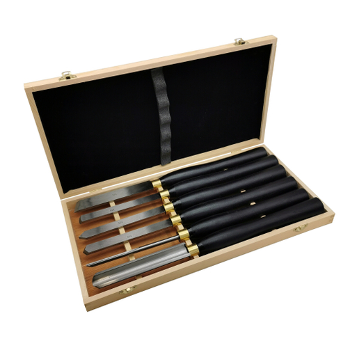 Набор резцов по дереву (стамесок) из 6шт HSS