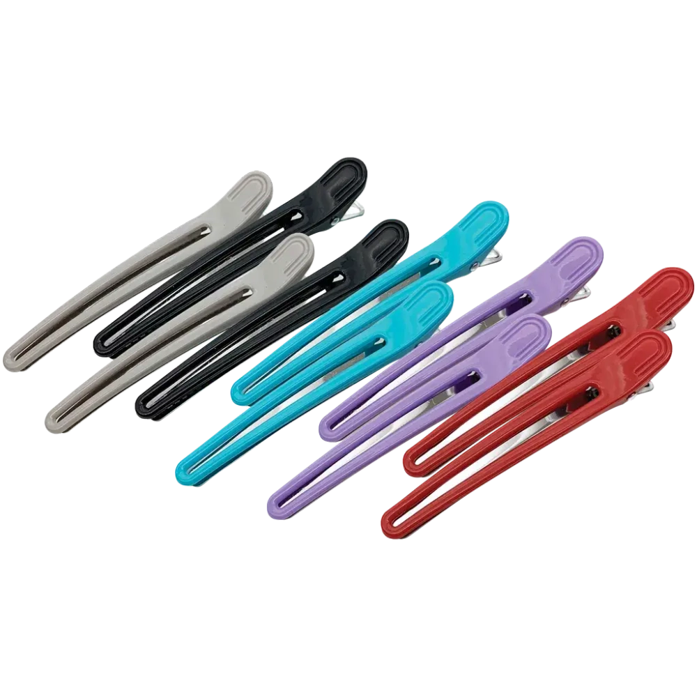 Kapous Professional Зажимы комбинированные 101*13*22 мм, 10 шт