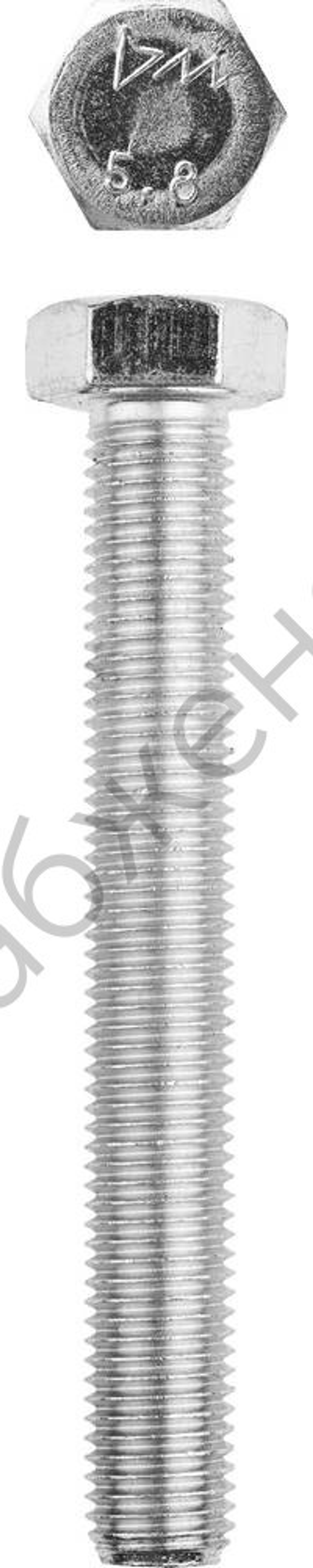 ЗУБР ГОСТ 7798-70 кл. пр. 5.8, M16 x 120 мм, болт оцинкованный, 5 кг (303080-16-120)
