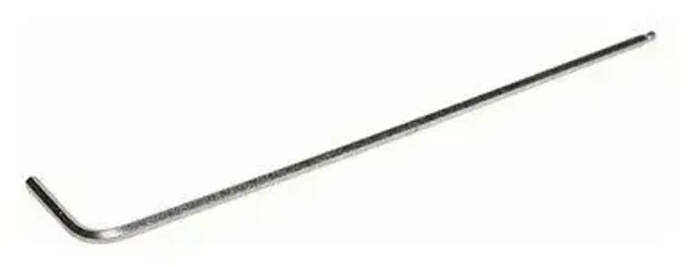 Ключ шестигранный 4мм RF-76504L: Г-образный удлиненный с шаром ROCKFORCE