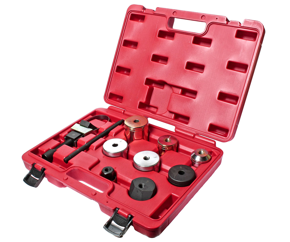 Набор инструментов для демонтажа сайлентблоков кулака задней подвески (BMW E87,E90,E93,M3) JTC