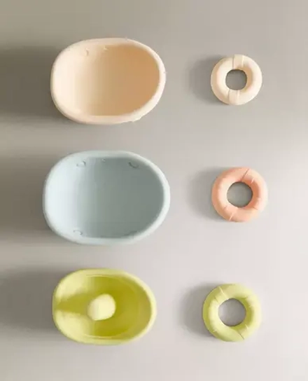 ZARA HOME ДЕТСКИЕ ПЛЯЖНЫЕ ИГРУШКИ «ЛОДОЧКИ» (НАБОР ИЗ 5 ШТУК), РАЗНОЦВЕТНЫЙ
