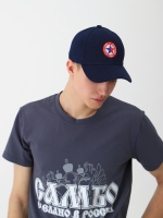 Бейсболка САМБО темно синяя