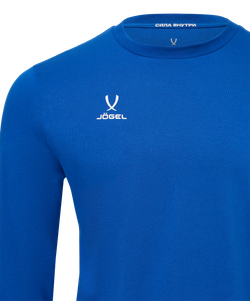 Лонгслив тренировочный JÖGEL DIVISION PerFormDRY Training CVC LS Z2, синий