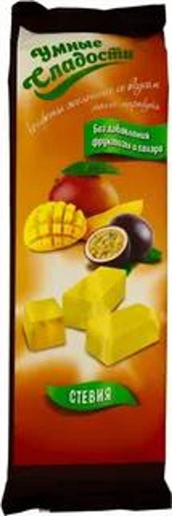 Конфеты желейные Манго-маракуйя Умные сладости 90г
