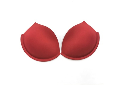 Чашки, с уступом под бретель, пуш-ап, темно-красные, (Арт: СС55-101.75), 70С, 75В, 80А