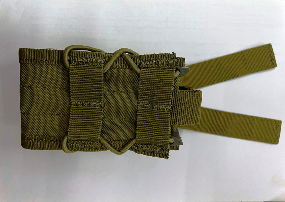 Подсумок под 2 АК олива